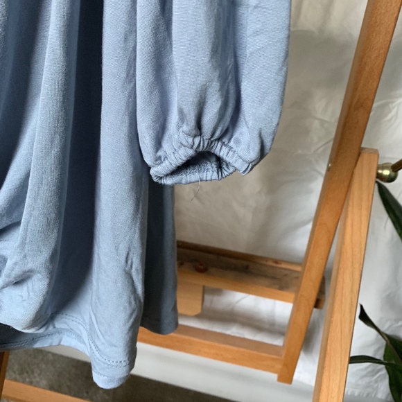 Sans Souci Off The Shoulder Tie-Front Top - Picture 2 of 3